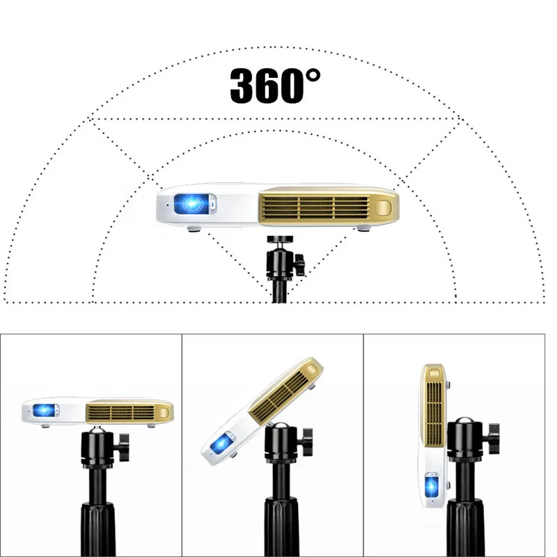 Clip font b Projectors b font Holder Portable Tripod for Camera Phone Mini font b Projector