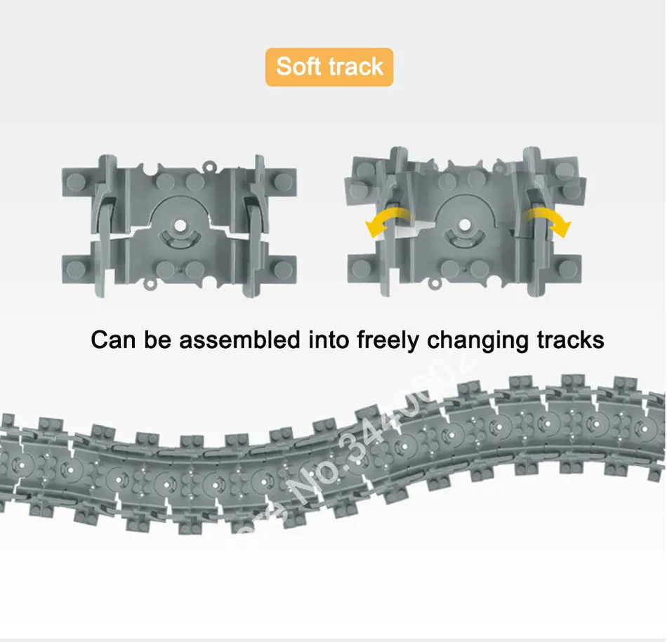 Гибкие городские поезда рельсы трек модель железной дороги наборы форкированные прямые изогнутые строительные блоки кирпичи совместимые основные брендовые игрушки