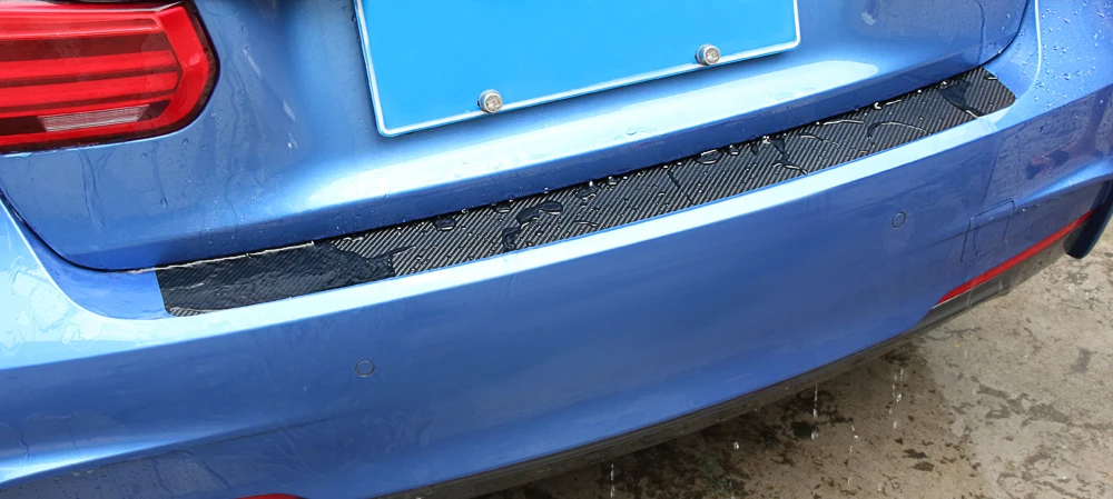 Наклейка на задний бампер для Toyota Avensis Rav4 Audi Q5 A6 Renault Captur Skoda Yeti Ford Mondeo Kuga|Лепнина