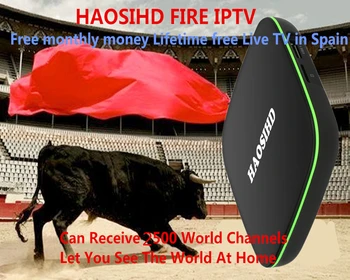 

HAOSIHD iptv box A6 tv box android 7.1 have Arabic iptv spain Europe Italy iptv 2500+ Channels sport