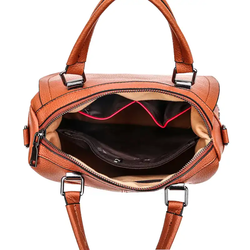 Повседневное Tote Дамы Crossbody сумки для Для женщин кожа Сумки женский сплошной Bolsa