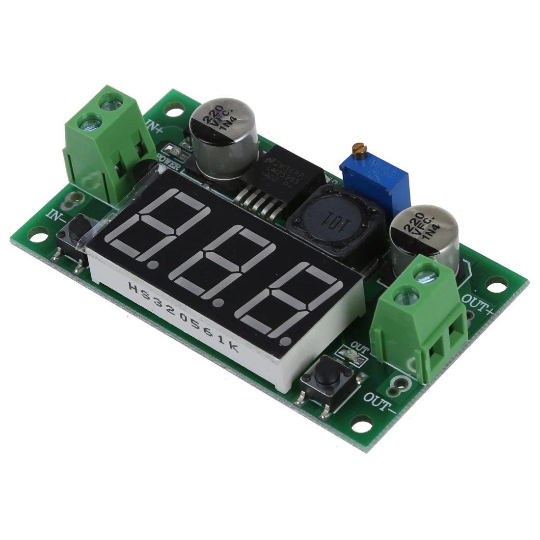 Adjustable Updated DC DC LM 2596 Converter Buck Step Down Regulator ...