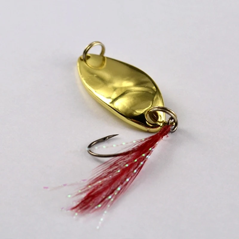 2pcs/lot 2.5g 32mm Metal Spoon Lures Hard Bait Fishing Bait|Рыболовные крючки| |