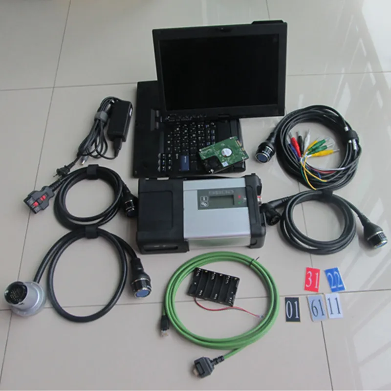 Sd connect c5 для mb star diagnosis с программным обеспечением 2020 3 установлен в x201 сенсорный