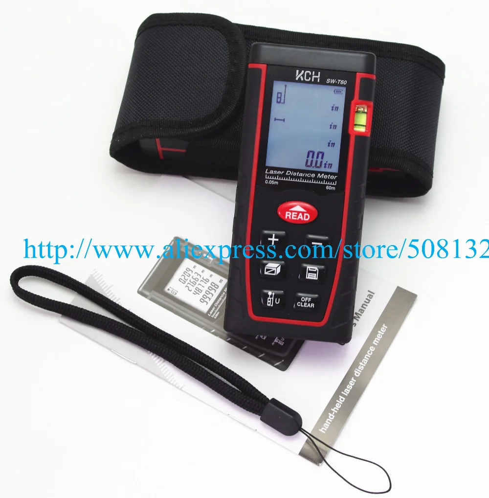 1 шт. цифровой лазерный дальномер 10 клавиш/7 клавиш 60 м|distance meter range|digital laser distance