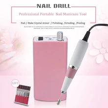 Профессиональный маникюрный аппарат, электрические сверла для ногтей, шлифовальный аппарат для маникюра, набор для остекления, электрический полировщик, дрели, педикюрный набор