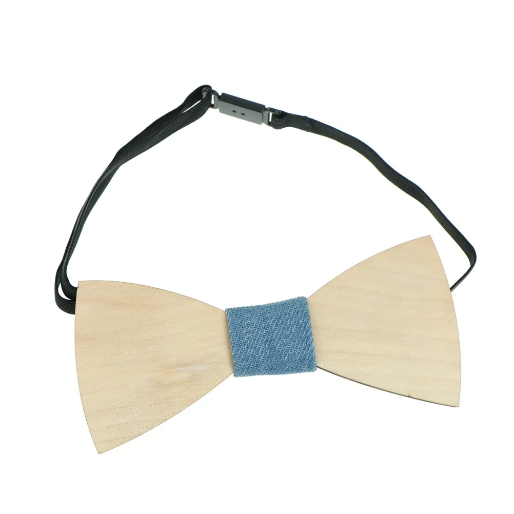 1 шт., простой деревянный галстук-бабочка, деловой Свадебный галстук, вечерние галстуки для мужчин, деревянные Галстуки, мужские деревянные галстуки-бабочки, размер: 5 см* 12 см* 0,5 см