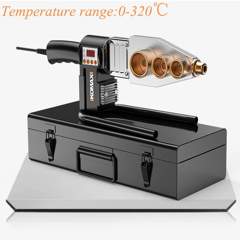 Автоматический Электрический сварочный инструмент 220V Отопление PPR PE PB сварные трубы сварочный аппарат 63 220V