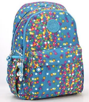 TEGAOTE нейлон печати рюкзак Для женщин школьные сумки для девочек-подростков Симпатичные Книга сумка студенческий рюкзак для ноутбука Женский мешок Dos 1317 - Цвет: flower 3