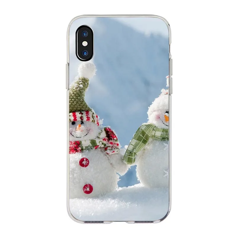Счастливого Рождества Телефон чехол для iPhone X XR XS MAX 6s 7 8plus x 5s se 12pro 11pro max с новым