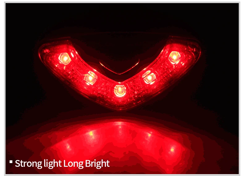 Clearance CoolChange Bicycle Rear Tail light Red LED Flash Lights Cycling Night Safety Warning Lamp Bike Outdoor tail light Accessories 8 Clearance CoolChange Bicycle Rear Tail light Red LED Flash Lights Cycling Night Safety Warning Lamp Bike Outdoor tail light Accessories 8