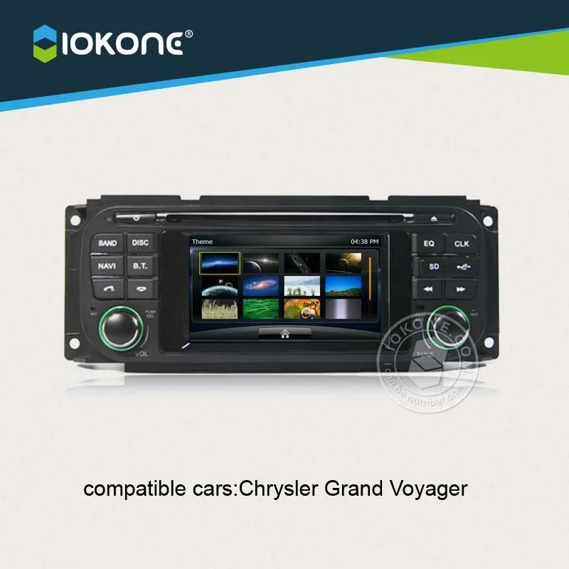 IOKONE Car Video DVD CD Player For Chrysler Grand Voyager With FREE SD