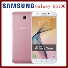 samsung Galaxy On7 J7 премьер G6100 5,5 дюйма 3 GB Оперативная память 32 ГБ Встроенная память 4G LTE 13.0MP Камера Восьмиядерный отпечаток пальца мобильного телефона