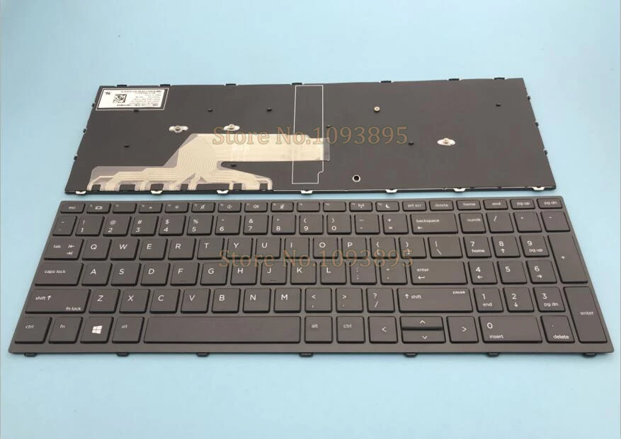 New English Keyboard For Hp Probook 450 G5 455 G5 470 G5 Laptop English Keyboard With Frame Replacement Keyboards Aliexpress