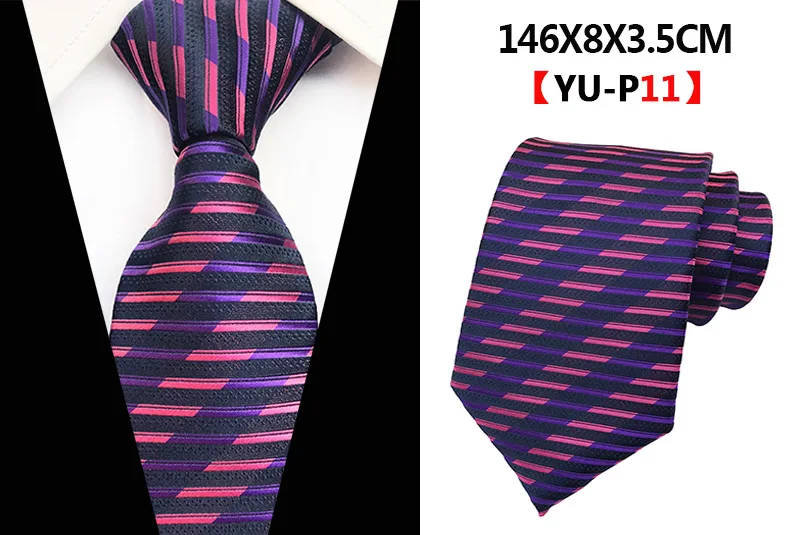 Ricnais качественный цветочный галстук 8 см шелковый галстук клетчатый мужской свадебный галстук ЖАККАРДОВЫЙ тканый формальный галстук Пейсли костюм Деловые Вечерние
