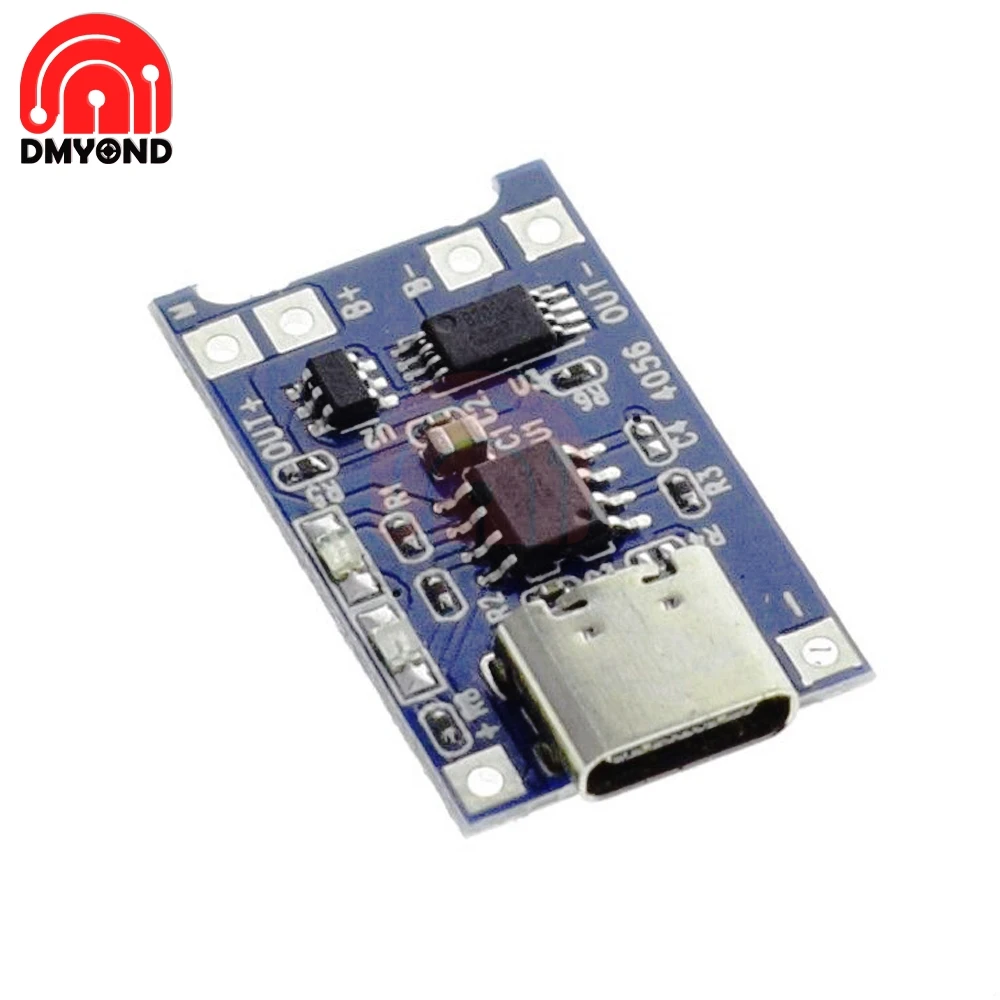 TP4056 Тип c USB 5 V 1A 18650 литиевая модуль зарядного устройства аккумулятора зарядки