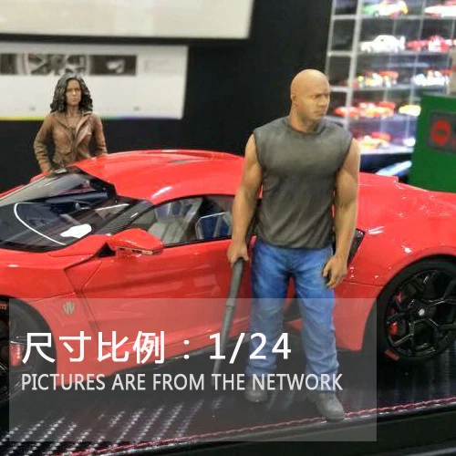 

Resin Figure Kit 1/24 Male Car Model Unpainted Garage Kit Figure