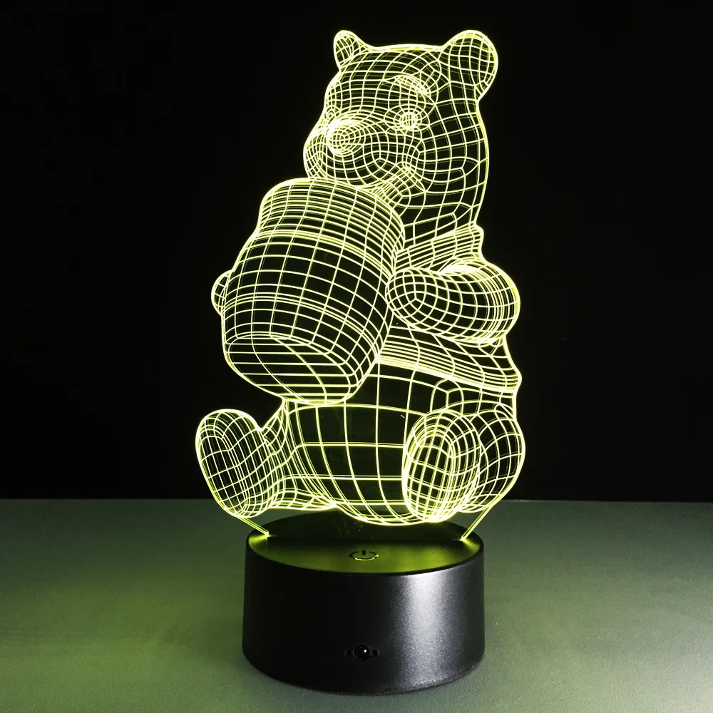 Dibujos Animados Winnie The Pooh 3d Led Noche Luz Tactil Interruptor Que Cambia De Color De Control Remoto Lampara De Mesa Para Ninos Regalos Juguetes Lamps For Kids Table Lamp For Kidslamp For Dibujos Animados Winnie The Pooh 3d Led Noche Luz Tactil Interruptor Que Cambia De Color De Control Remoto Lampara De Mesa Para Ninos Regalos Juguetes Lamps For Kids Table Lamp For Kidslamp For
