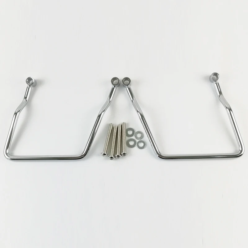 HZYEYO Motorcycle Saddle Bag Support Bar Mount Bracket Motorcycle Accessories