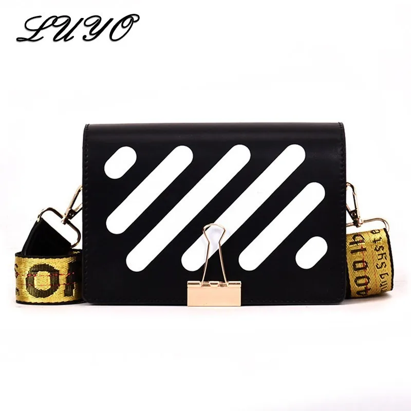 

2019 Pu Leather Stripe Messenger Bags For Women Shoulder Bag Fashion Female Crossbody Flap Design Bags Small Bolsa Feminina Sac