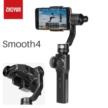 

ZHIYUN Smooth 4 Smartphone 3 Axis Handheld Gimbal Video Stabilizer For iPhone X 8 7 Samsung Gopro PK DJI Osmo 2