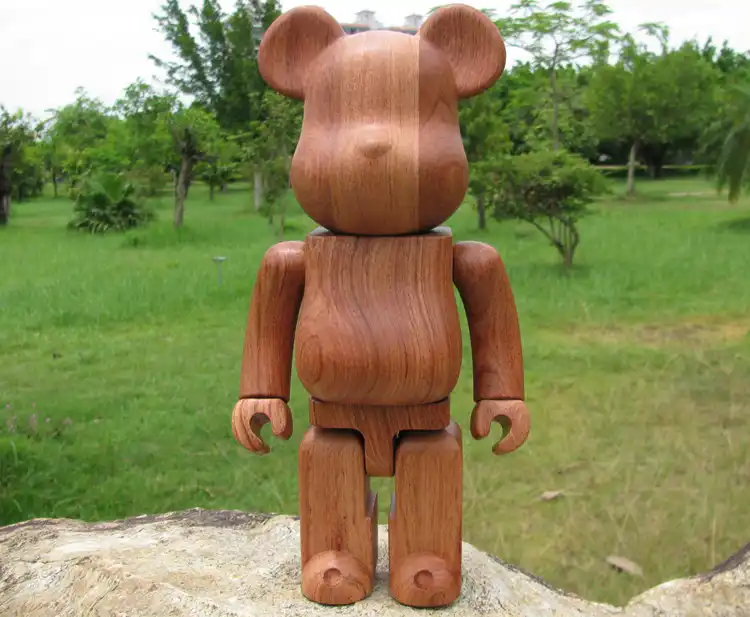 bearbrick wood
