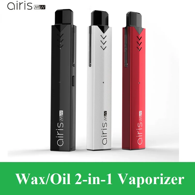 Оригинальный Airis MW Pod Mod 2 в 1 e сигареты Vape ручка для КБР масла концентрат воска 420 mAh