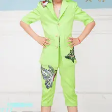 M-4XL Горячая Для мужчин новые личности модный показ одежда street Танцы зеленый танцевальный барабан одежда