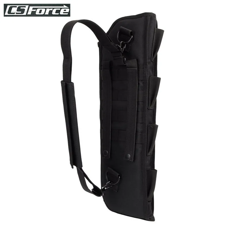 

CS Force Tactical Shotgun Scabbard Holster Military Army Gun Bags Shell Holder Rifle Case Hunting Backpack Single Shoulder Molle