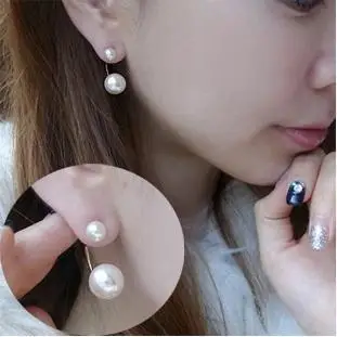 

EY154 2018 hot sale Simple new listing Fashion Bohemian National Wind Imitation Pearl earrings Female charm Jewelry
