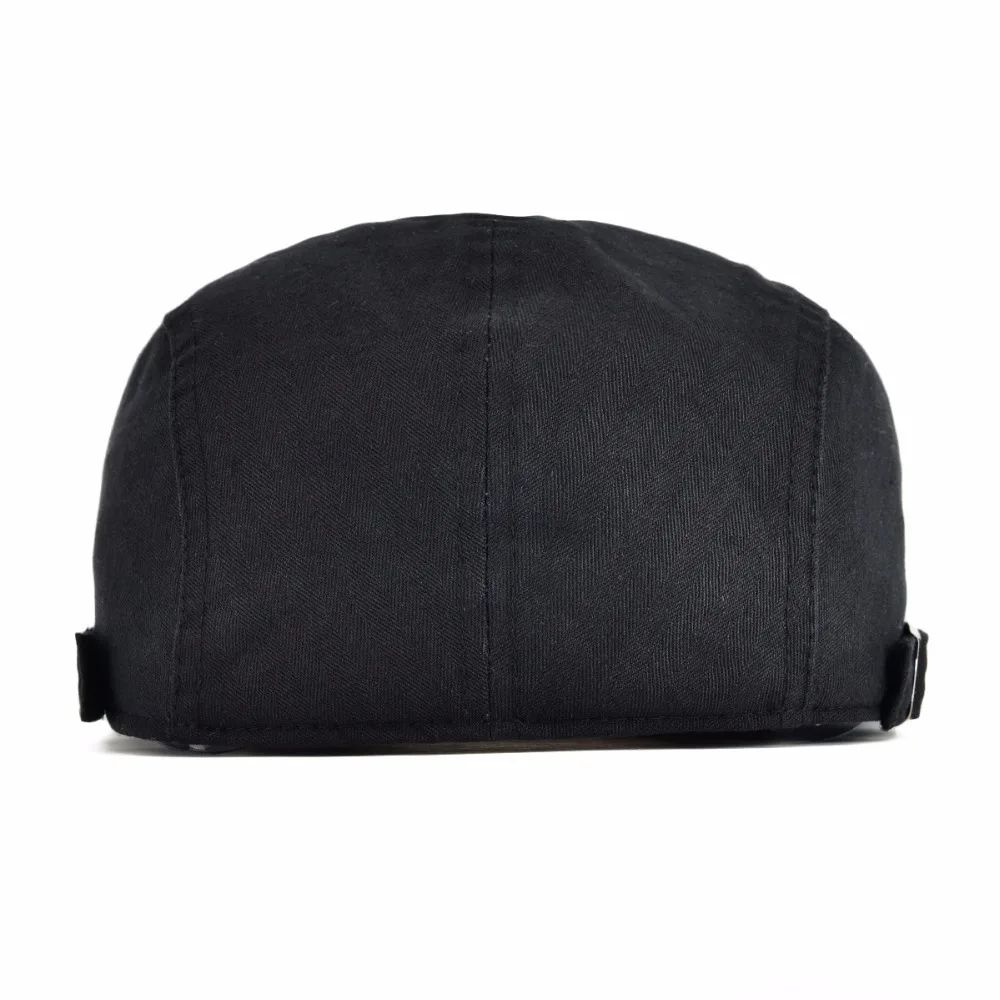 Cotton Beret Men Women Casual Solid Ivy Flat Cap Spring Summer Large Head Size Adjustable Boina Hats casual hat beret hat woolen beret