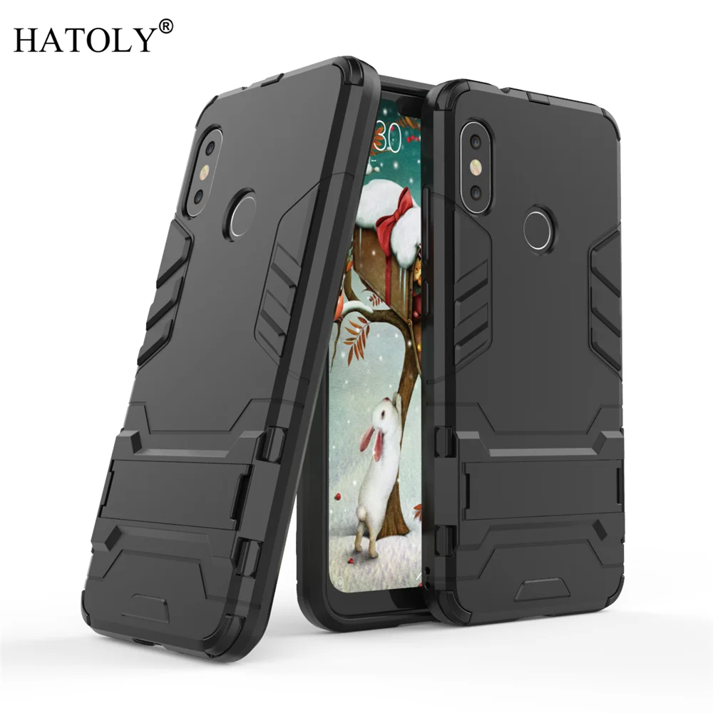 

Cover Xiaomi Mi A2 Lite Case Rubber Robot Armor Shell Hard Back Phone Case for Xiaomi Redmi 6 Pro Cover for Xiaomi Mi A2 Lite