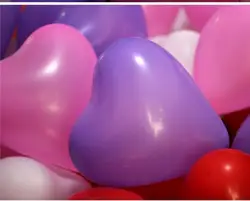 10 шт. в форме сердца воздушный шар Свадебные любовь украшение комнаты для новобрачных Обручение День рождения украшения Дом Офис