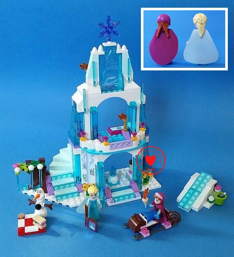 New Arendelle Castle Building Blocks bricks fit legoings Frozens Princess Friends elsa Anna Olaf toy gift kid castle DIY Set New Arendelle Castle Building Blocks bricks fit legoings Frozens Princess Friends elsa Anna Olaf toy gift kid castle DIY Set