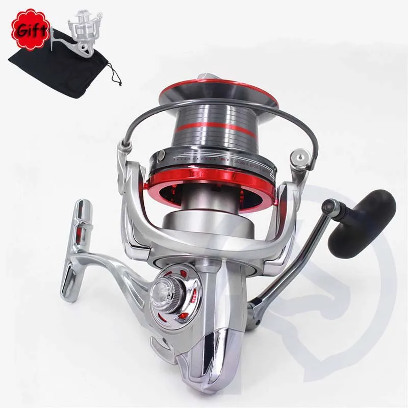 

Spinning Fishing Reel Carp 14+1 BB Fishing Wheel Spinning Reel Metal Plating Line Cup 9000-12000 Ratio 4.0:1 Fly Fishing Reels