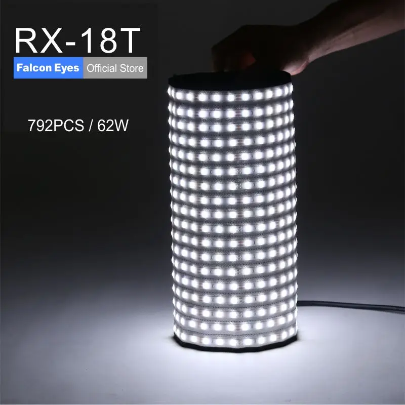 Цвет Temperature3200K или 5600 К Портативный 62 Вт Roll flex светодиодный коврик 504 шт. s Warterproof