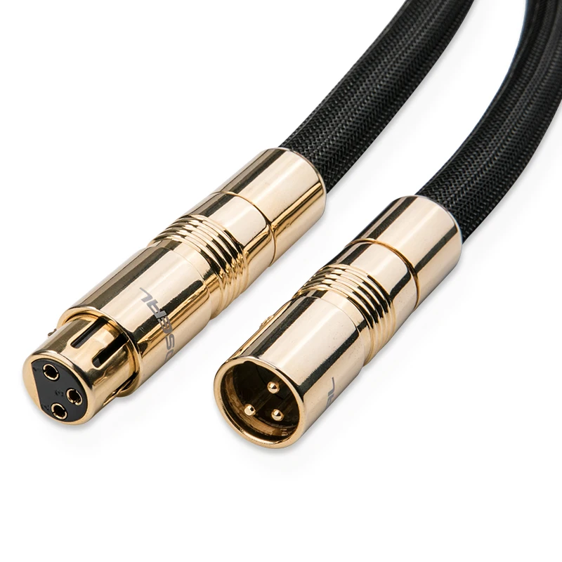 CHOSEAL XLR кабель HIFI караоке звук Cannon штекер удлинитель папа к женскому для аудио