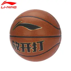 Li-Ning G500 CBA профессионального конкурса Баскетбол PU внутри Открытый Спорт Баскетбол ABQM034 ZYF156