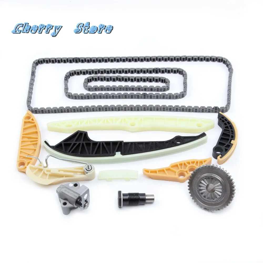 NEW 13Pcs Engine Timing Repair Kit & Timing Chain & Guide & Gear