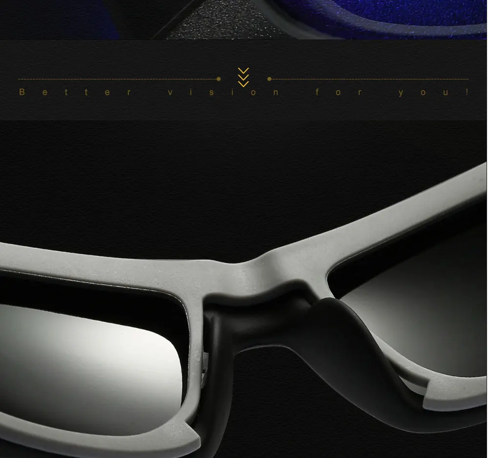 VEGA Eyewear Polarized Sport Sunglasses Men Women Best Sport Glasses for Running Bike Fishing Cycling Anti Glare Sunglasses 203 (3)