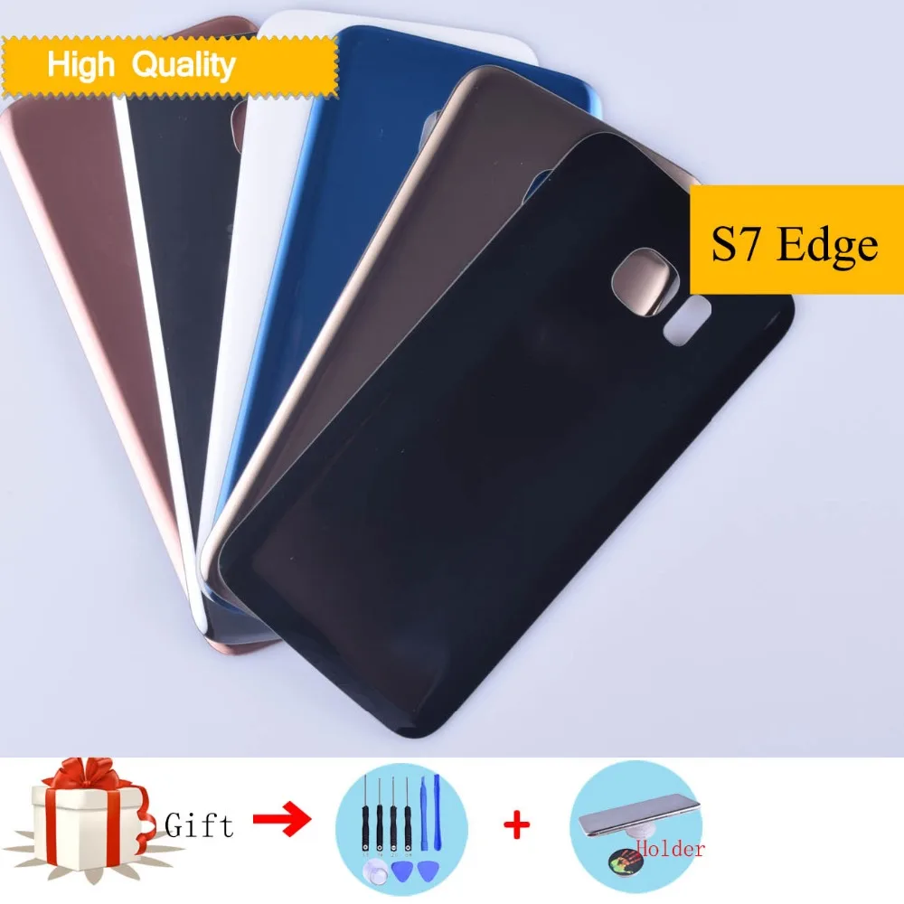 Задняя крышка для Samsung Galaxy S7 Edge G935 G9350 G935F Duos задняя корпуса батарея edge запасные