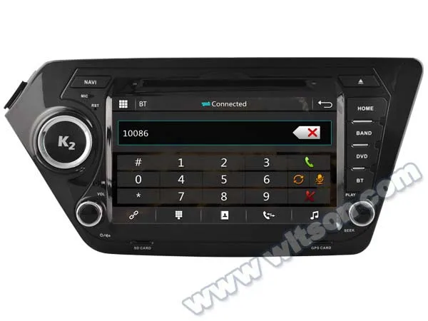 Sale WITSON CAR DVD GPS For KIA K2/RIO New Technology+Capctive Screen+1080P+DSP+WiFi+3G+DVR+Good Price car stereo dvd gps radio 1