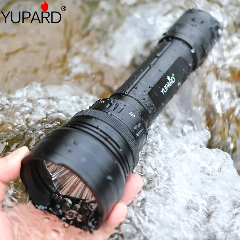 YUPARD New Underwater 3L2 Diving 100m 4000 lumens XM L2 LED 3*L2 Flashlight Torch Waterproof