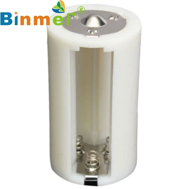 

2PCS Parallel Battery Adapter Holder 1.5V Output Case Box Convert 3 AA To 1 D Size LJJ0106