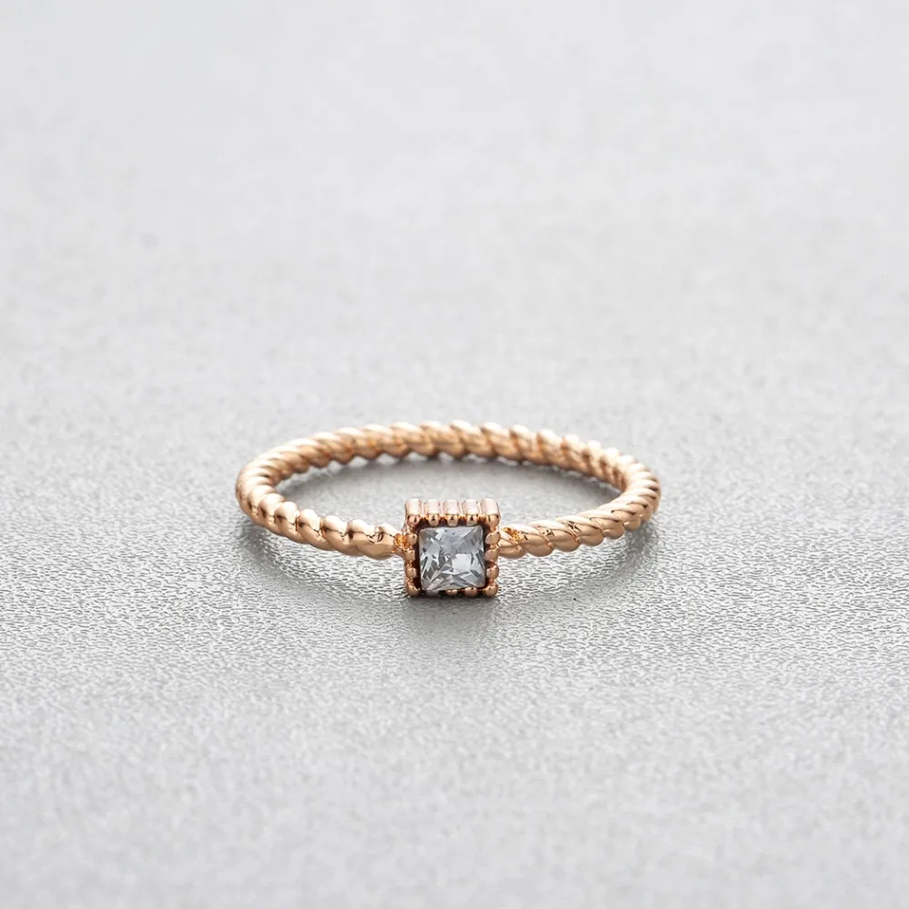 Chandler-Square-Rings-With-AAA-CZ-Inlays-Twisted-Ring-Simplified-Minimalist-Finger-Nail-Toe-Clear-Stone