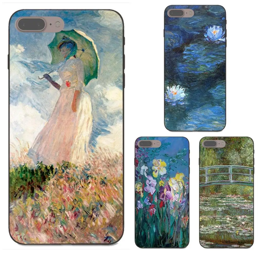 

Claude Monet Impressionism For Apple iPhone 4 4S 5 5S SE 6 6S 7 8 Plus X XS Max XR Fashion Skin Thin Case