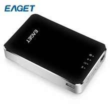 EAGET Wireless External Hard Drive 1TB High Speed USB 3.0 Hard Disk 1TB HDD 3G Wifi Router 3000mA Polymer Mobile Power Bank A86