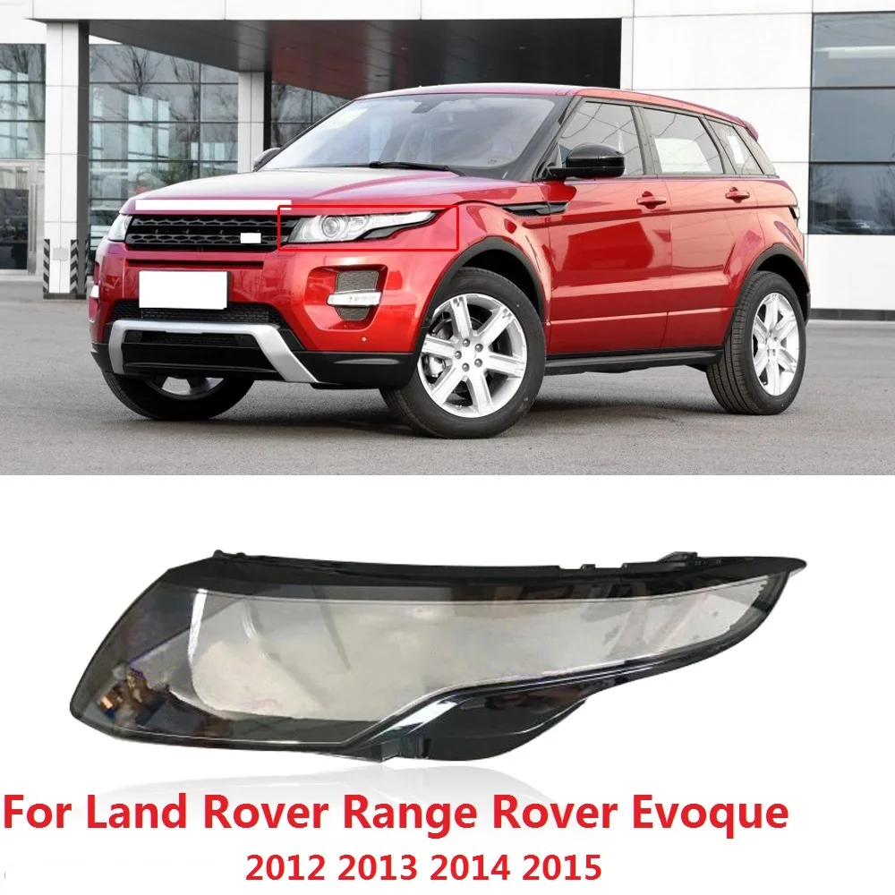 

CAPQX 1pcs For Land Rover Range Rover Evoque 2012 2013 2014 2015 Front Headlamp Headlight Lamp cover Lampshade Shade Shell