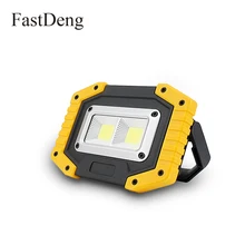 20 W 400LM Светодиодный прожектор портативный светильник USB Перезаряжаемый Светодиодный прожектор для наружного кемпинга аварийный газон работа рыболовное освещение