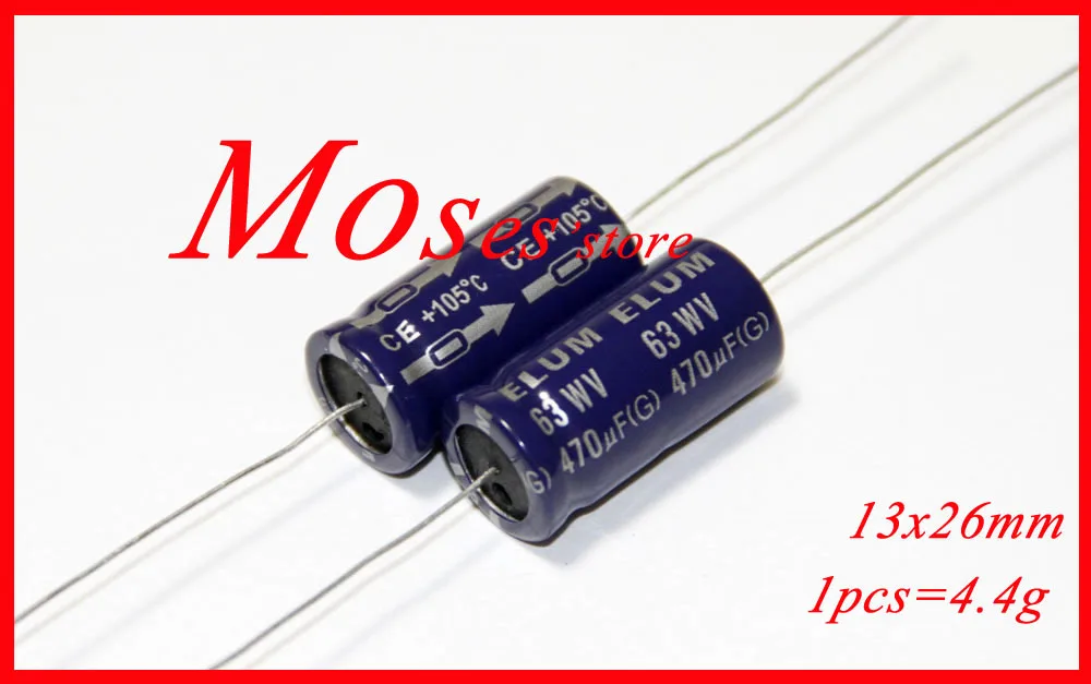 10 x Condensadores axiales 4.7nf 0.0047uF 630V Axial capacitors